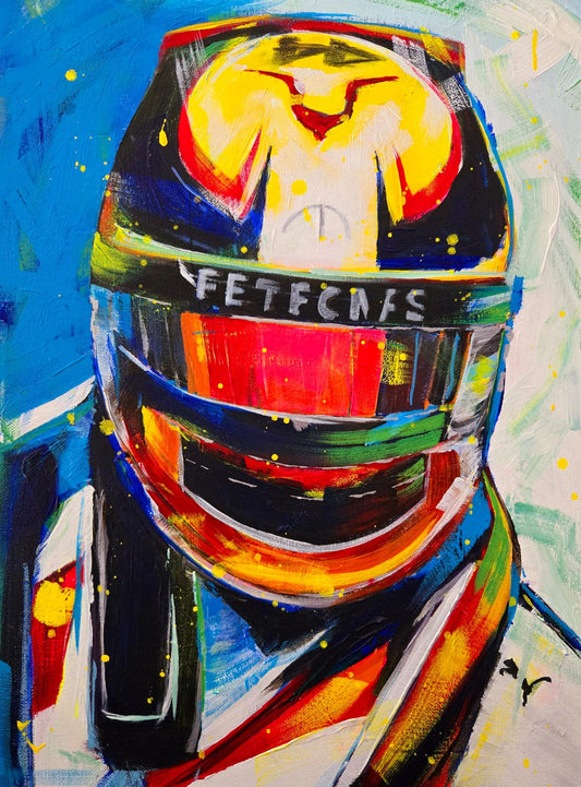 Lewis Hamilton McLaren Original Portrait