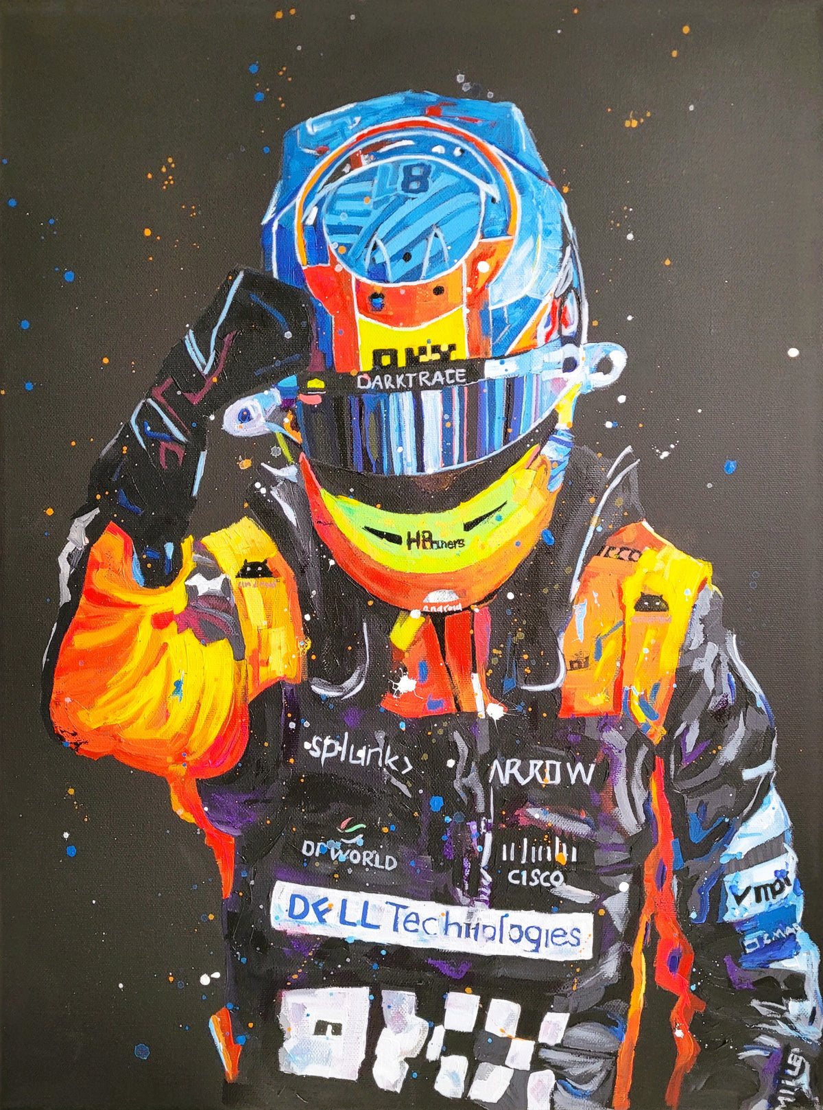 Oscar Piastri McLaren Qatar Original